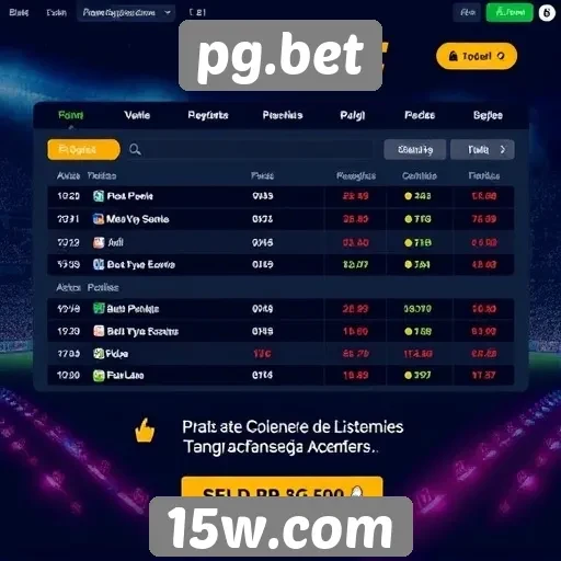 Apostas esportivas no pg.bet atraem novos usuários