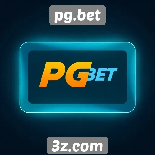 Interface do usuário do pg.bet em foco